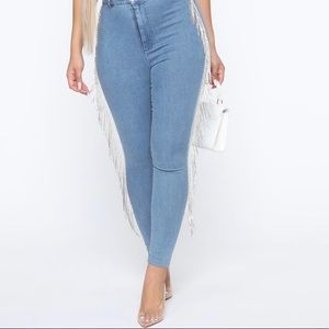 Fringe Fashion Nova Jeans